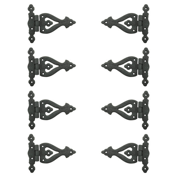 The Renovators Supply Inc. Wrought Iron Strap Hinge Wayfair
